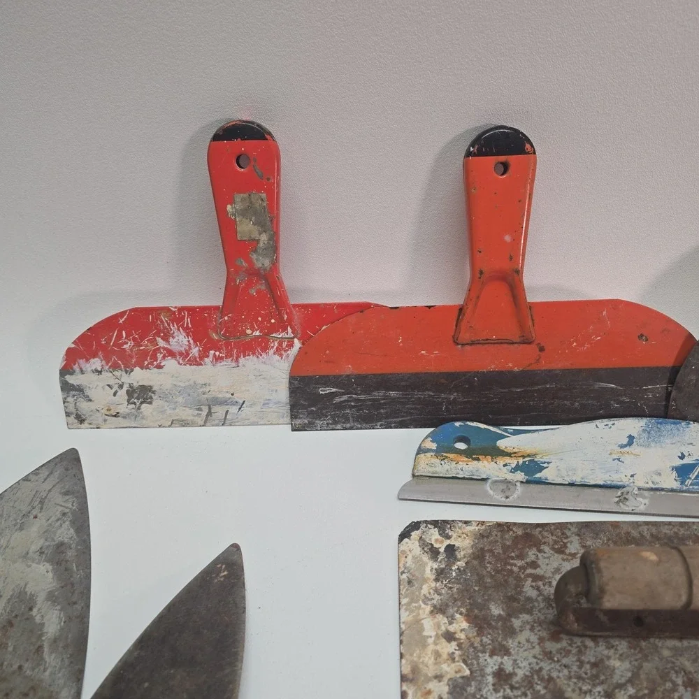 Marshalltown & Other Brands Finishing Tool Lot Trowels, Float & Edger 12 Pieces